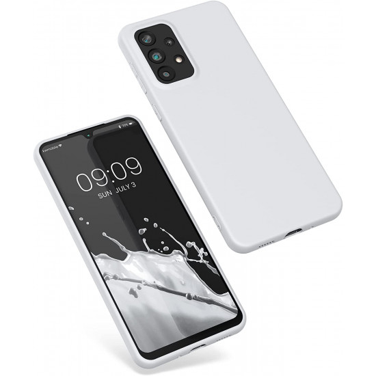 KW Samsung Galaxy A33 5G Θήκη Σιλικόνης TPU - White Matte - 57806.48