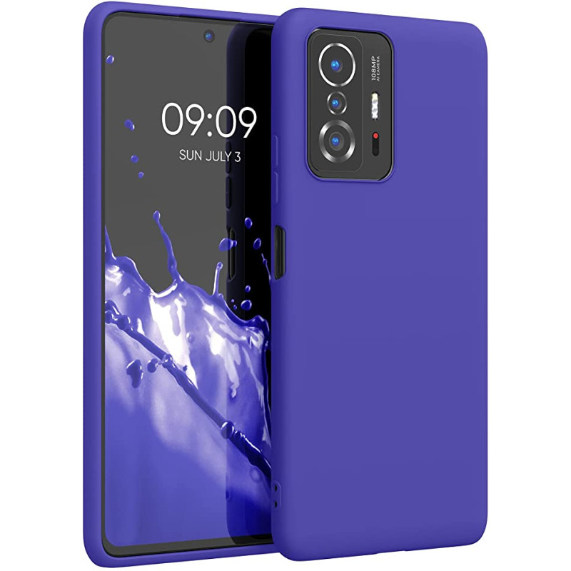 KW Xiaomi 11T / 11T Pro Θήκη Σιλικόνης TPU - Blue Violet - 56245.234