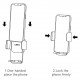 Baseus Easy Control Clamp Gravity Car Air Vent Mobile Holder - Universal Βάση Αυτοκινήτου Αεραγωγού - Black - SUYK000101