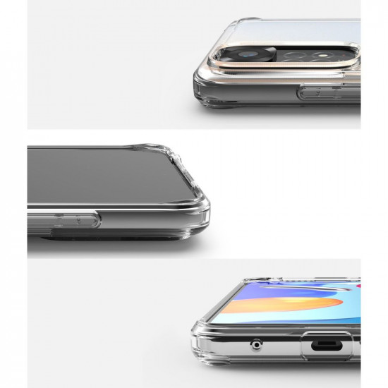 Ringke Xiaomi Redmi Note 11 / Redmi Note 11S Fusion Σκληρή Θήκη με Πλαίσιο Σιλικόνης - Clear