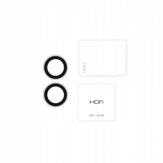Hofi iPhone 13 / iPhone 13 mini CamRing Pro+ Αντιχαρακτικό Γυαλί για την Κάμερα - Black