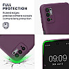 KW Xiaomi Redmi Note 10 5G / Poco M3 Pro 5G Θήκη Σιλικόνης Rubberized TPU - Bordeaux Violet - 57816.187