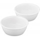 Navaris Cat Bowls - Σετ με 2 Ανταλλακτικά Κεραμικά Μπολ Φαγητού και Νερού - 300-350 ml - White - 57207.2