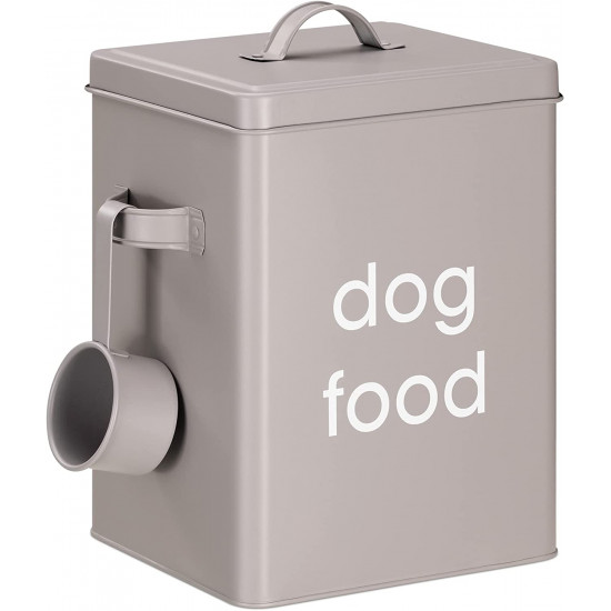 Navaris Δοχείο Αποθήκευσης Φαγητού για Σκύλους - 5.9L - Grey - 57193.19.1