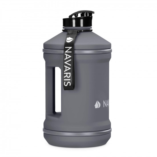 Navaris Μπουκάλι Νερού - BPA Free - 2.2 L - Grey - 57023.22