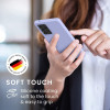 KW Samsung Galaxy A53 5G Θήκη Σιλικόνης Rubberized TPU - Lavender - 58051.108