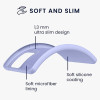 KW Samsung Galaxy A53 5G Θήκη Σιλικόνης Rubberized TPU - Lavender - 58051.108