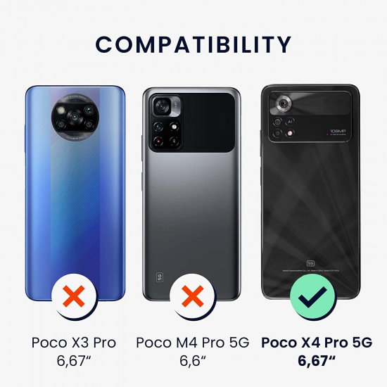 KW Xiaomi Poco X4 Pro 5G Θήκη Σιλικόνης TPU - Metallic Grey - 57984.232