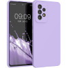 KW Samsung Galaxy A53 5G Θήκη Σιλικόνης Rubber TPU - Lavender - 57835.108
