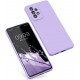 KW Samsung Galaxy A53 5G Θήκη Σιλικόνης Rubber TPU - Lavender - 57835.108