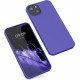 KW iPhone 13 Θήκη Σιλικόνης Rubberized TPU - Blue Violet - 55948.234