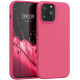 KW iPhone 13 Pro Max Θήκη Σιλικόνης Rubberized TPU - Awesome Pink - 55881.238
