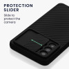 KW Samsung Galaxy A53 5G Θήκη Σιλικόνης με Κάλυμμα για την Κάμερα - Black - 58239.01