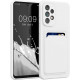 KW Samsung Galaxy A33 5G Θήκη Σιλικόνης TPU με Υποδοχή για Κάρτα - White - 58145.02