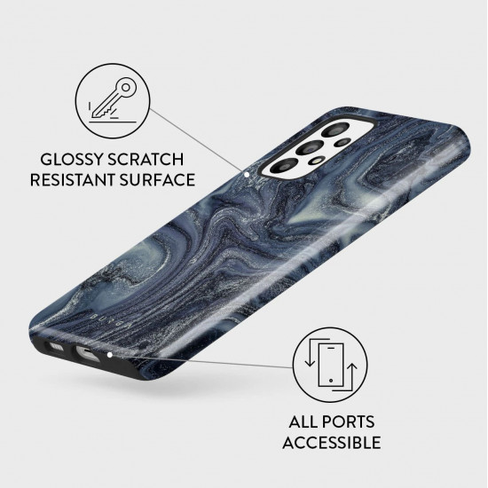 Burga Samsung Galaxy A53 5G Fashion Tough Σκληρή Θήκη - Navy Trench