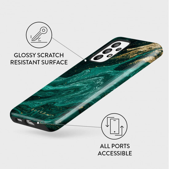 Burga Samsung Galaxy A33 5G Fashion Tough Σκληρή Θήκη - Emerald Pool