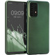 KW Samsung Galaxy A33 5G Θήκη Σιλικόνης TPU - Metallic Forest Green - 58022.233