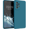 KW Samsung Galaxy A53 5G Θήκη Σιλικόνης Rubber TPU - Teal Matte - 57835.57