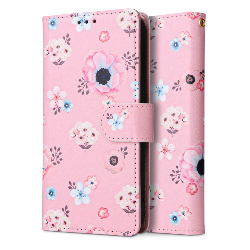Tech-Protect Samsung Galaxy A53 5G Θήκη Πορτοφόλι Stand από Δερματίνη - Bloom Pink