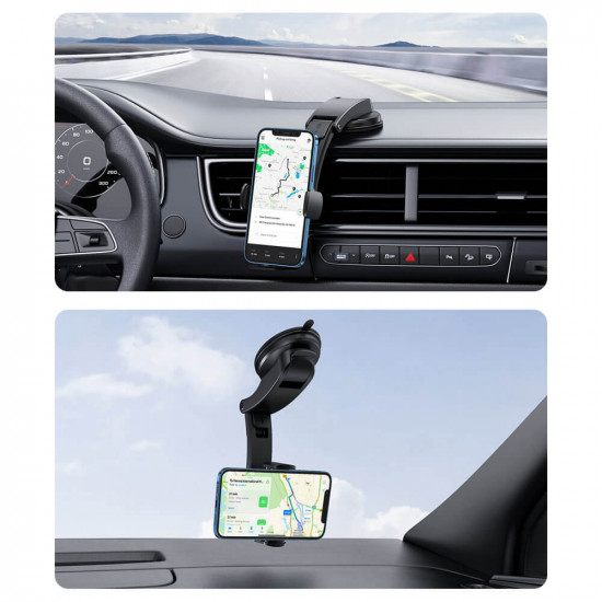 Ugreen LP370 Car Phone Holder Universal Βάση για Ταμπλό Αυτοκινήτου - Black