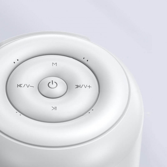 Joyroom Portable Wireless Bluetooth Speaker 5W 2200mAh - Φορητό Ηχείο Bluetooth - White - JR-ML01