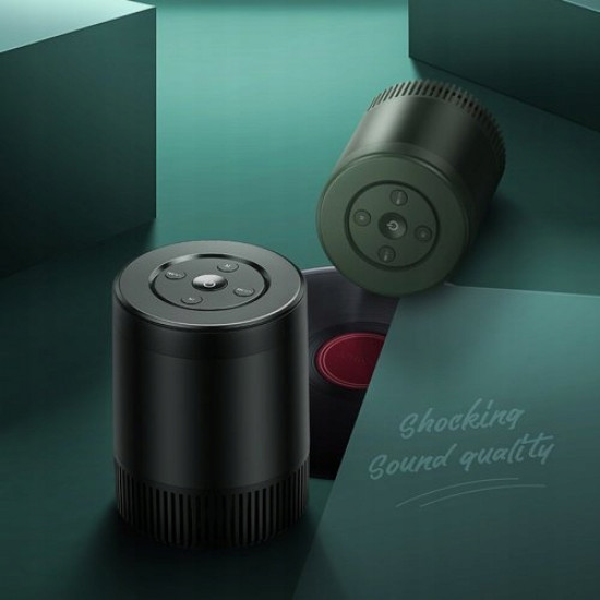 Joyroom Portable Wireless Bluetooth Speaker 5.0 5W - Φορητό Ηχείο Bluetooth - Black - JR-M09