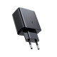 Acefast A5 Οικιακός Φορτιστής Γρήγορης Φόρτισης USB και Type-C QC 3.0 32W - Black