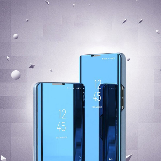 OEM Xiaomi Poco M4 Pro 5G / Redmi Note 11S 5G Clear View Θήκη Βιβλίο - Blue
