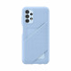 Samsung Card Slot Cover Samsung Galaxy A13 4G Θήκη Σιλικόνης με Υποδοχή για Κάρτα - Blue - EF-OA135TLEGWW