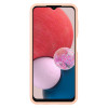 Samsung Card Slot Cover Samsung Galaxy A13 4G Θήκη Σιλικόνης με Υποδοχή για Κάρτα - Peach - EF-OA135TPEGWW