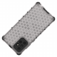 OEM Samsung Galaxy A53 5G Honeycomb Σκληρή Θήκη με Πλαίσιο Σιλικόνης - Διάφανη