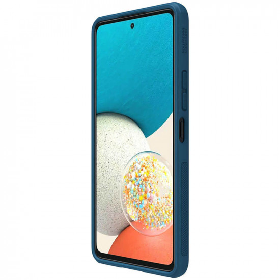 Nillkin Samsung Galaxy A53 5G Super Frosted Shield Pro Σκληρή Θήκη με Πλαίσιο Σιλικόνης - Blue