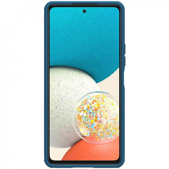 Nillkin Samsung Galaxy A53 5G Super Frosted Shield Pro Σκληρή Θήκη με Πλαίσιο Σιλικόνης - Blue