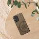 KW Samsung Galaxy A53 5G Θήκη από Φυσικό Ξύλο - Design Navigational Compass - Dark Brown - 58317.02
