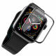 Hoco A30 Προστασία Οθόνης Apple Watch 7 / 8 / 9 - 45 mm - Hybrid Glass Full Screen Αντιχαρακτικό Γυαλί Οθόνης - Black
