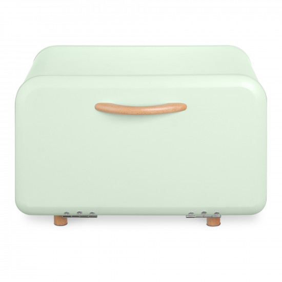 Navaris Κουτί Αποθήκευσης Ψωμιού - 35,2 x 23,5 x 23 cm - Mint Green - 51503.02.71