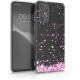 KW Samsung Galaxy A33 5G Θήκη Σιλικόνης TPU Design Cherry Blossoms - Light Pink / Dark Brown - Διάφανη - 58383.02