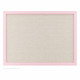 Navaris Πίνακας Ανακοινώσεων από Λινό Ύφασμα με Κορνίζα - Pink / Beige - 56832.2.01