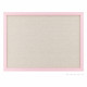 Navaris Πίνακας Ανακοινώσεων από Λινό Ύφασμα με Κορνίζα - Pink / Beige - 56832.2.01