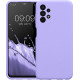 KW Samsung Galaxy A13 4G Θήκη Σιλικόνης Rubberized TPU - Lavender - 57832.108