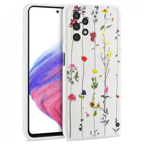 Tech-Protect Mood Samsung Galaxy A53 5G Θήκη Σιλικόνης TPU - Garden White