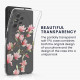 KW Samsung Galaxy A13 4G Θήκη Σιλικόνης TPU Design Magnolias - Light Pink / White - Διάφανη - 58381.01