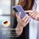 KW Samsung Galaxy A33 5G Θήκη Σιλικόνης Rubberized TPU - Lavender - 58050.108