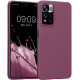 KW Xiaomi Redmi Note 11 Pro+ 5G Θήκη Σιλικόνης TPU - Bordeaux Purple - 58095.187