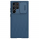 Nillkin Samsung Galaxy S22 Ultra CamShield Pro Σκληρή Θήκη με Κάλυμμα για την Κάμερα - Blue
