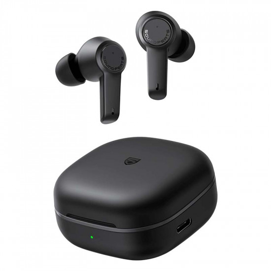 Soundpeats T3 Ασύρματα Ακουστικά για Κλήσεις / Μουσική Bluetooth 5.2 - Black