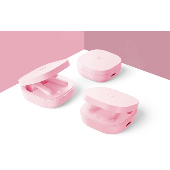 Soundpeats TrueAir 2 Ασύρματα Ακουστικά για Κλήσεις / Μουσική Bluetooth 5.2 - Pink