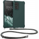 KW Samsung Galaxy A53 5G Θήκη Σιλικόνης TPU με Λουράκι - Moss Green - 58566.169