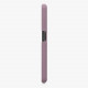 KW Samsung Galaxy A13 4G Θήκη Σιλικόνης Rubber TPU - Design Minimalist Eclipse - White / Grape Purple - 58024.02