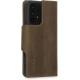 Kalibri Samsung Galaxy A53 5G Θήκη Πορτοφόλι Stand από Γνήσιο Δέρμα - Brown - 58319.05